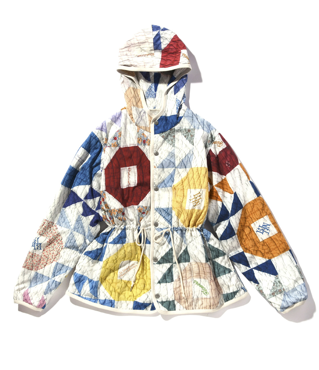 Padding Jacket -Printed Patchwork Quilt / Patchwork ¥49,500